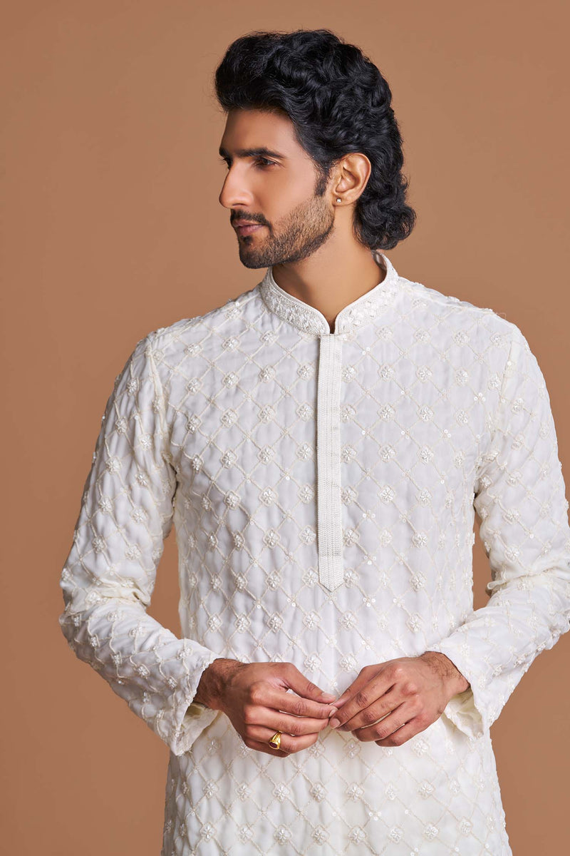 Cut-dana kurta with dhoti