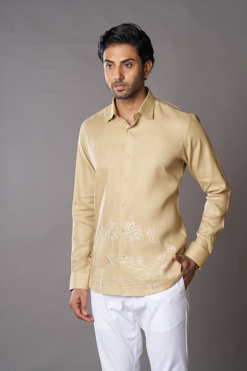 Flemingo Embroidered Shirt